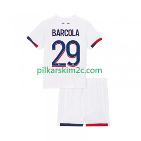 Koszulka Paris Saint-Germain Bradley Barcola 29 Dziecięca Precz 2025/26 Koszulki Piłkarskie